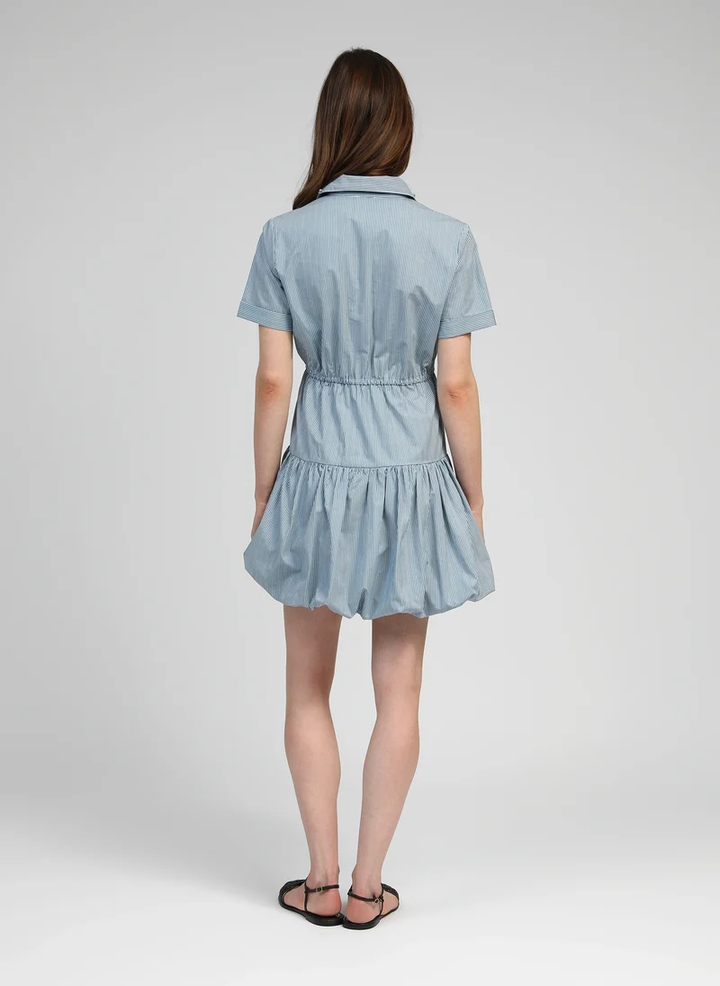 ROBE COURTE OASIA rayures