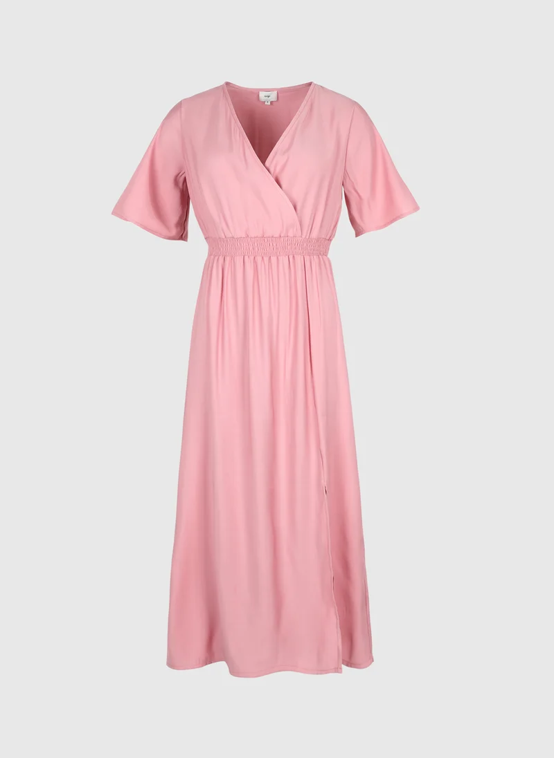 ROBE MIDI MESUN rose