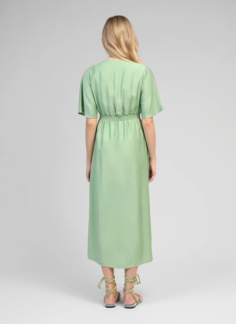 ROBE MIDI MESUN sauge