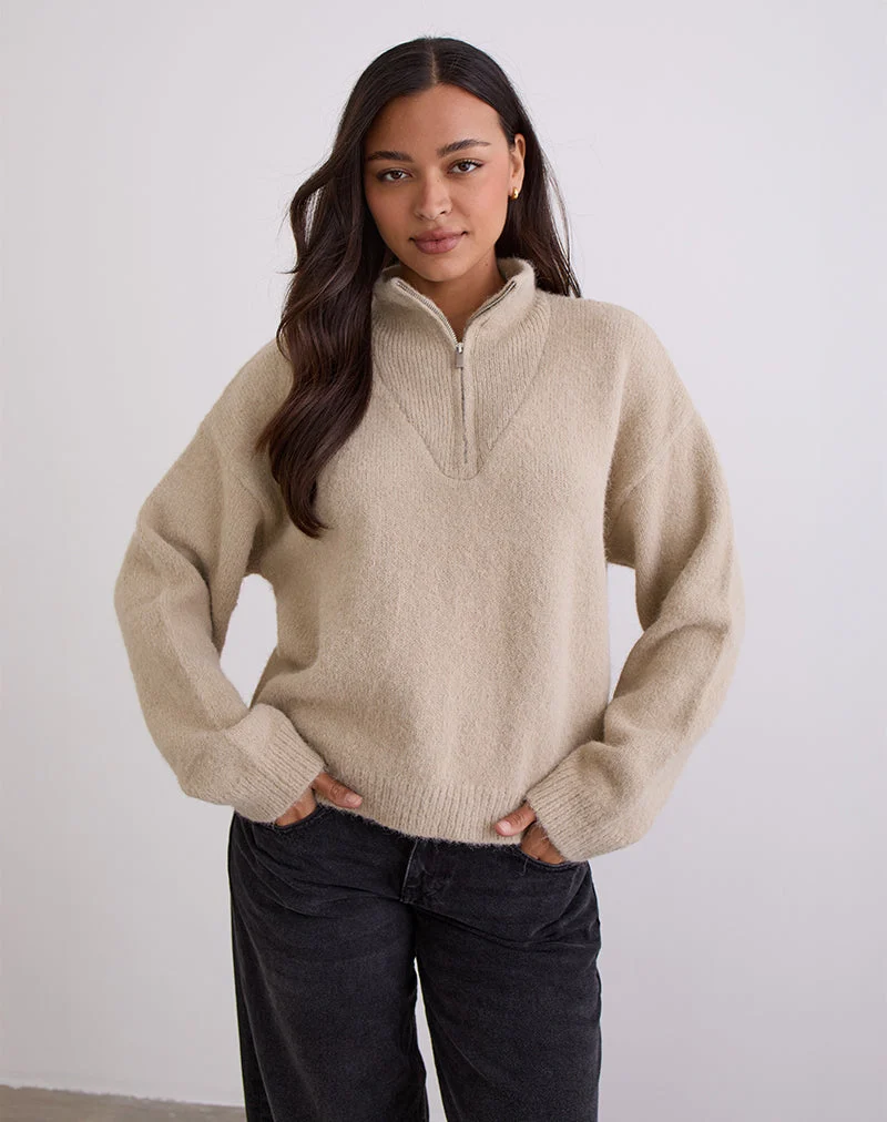 Pull Atine en avoine