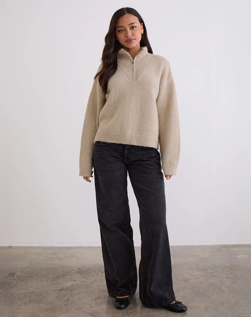 Pull Atine en avoine