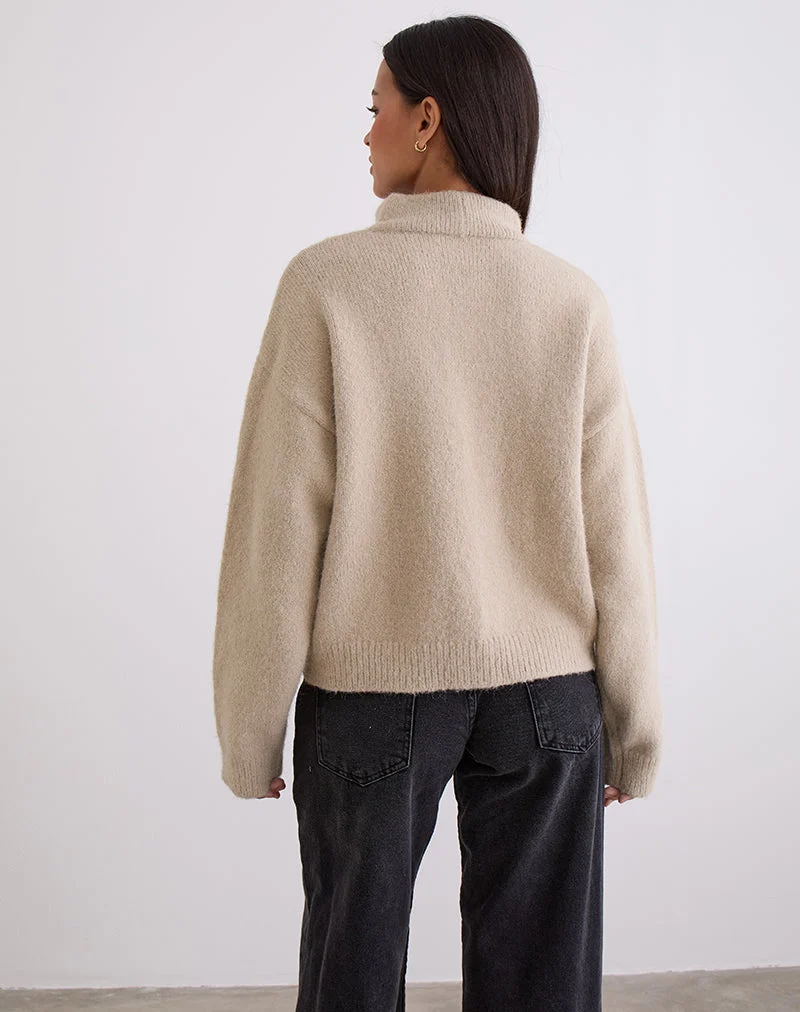 Pull Atine en avoine