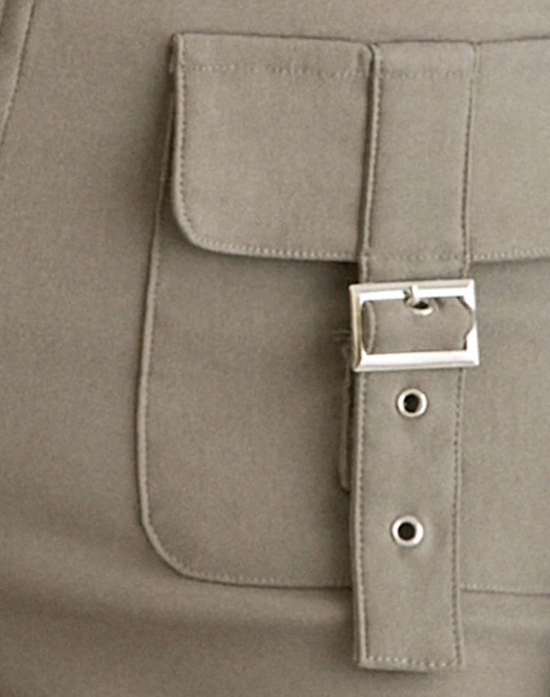 Pantalon à poches Maite, Tailoring Taupe
