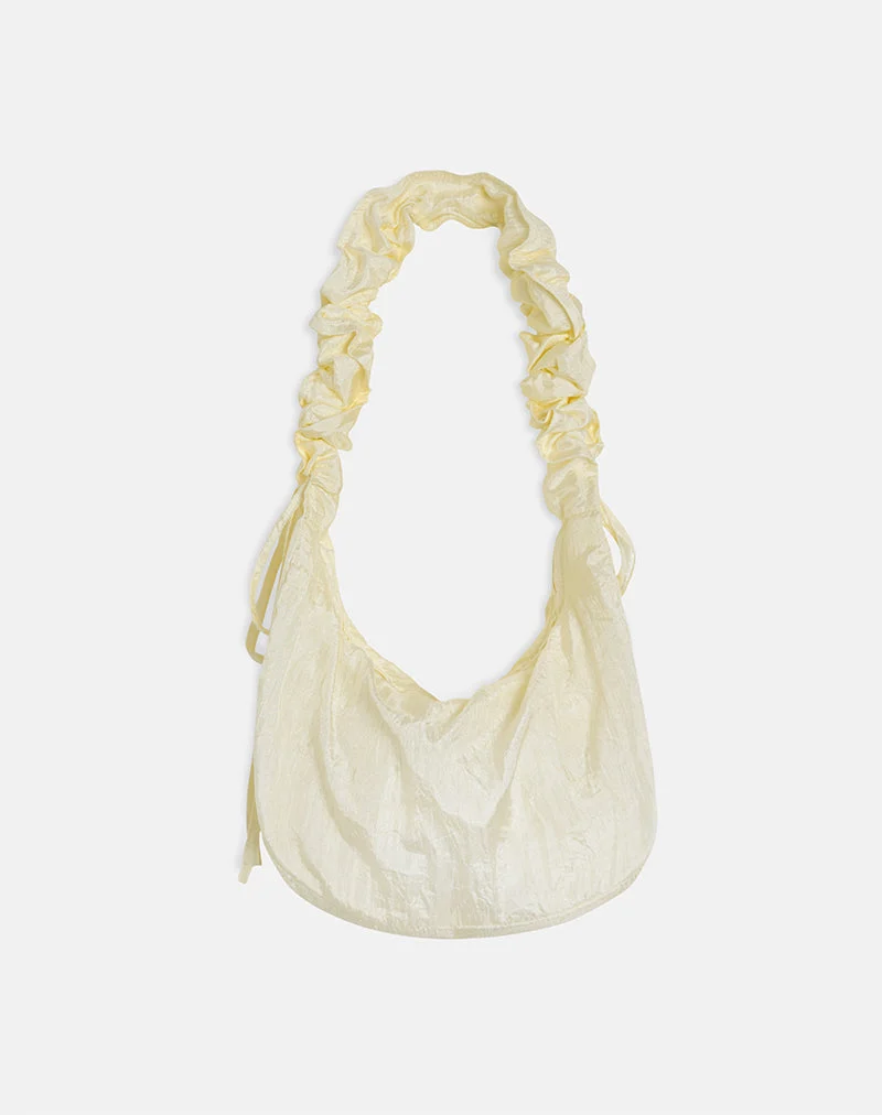 Sac Ali en parachute ivoire