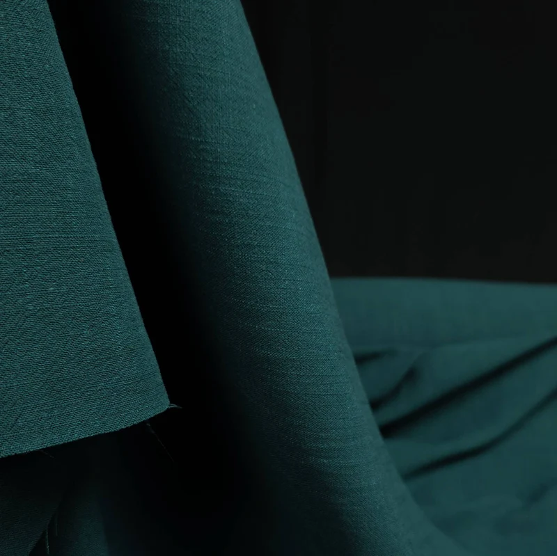 Tissu mélange rayonne et lin | Certifié OEKO-TEX®