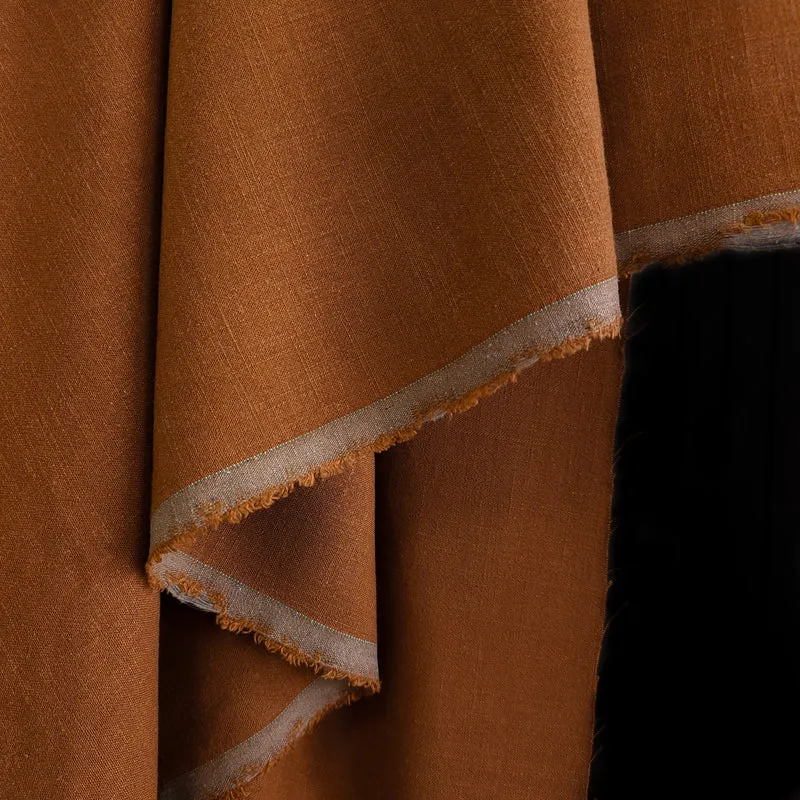 Tissu mélange rayonne et lin | Certifié OEKO-TEX®