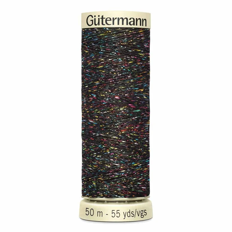 Gütermann | Fil Effet Métallisé | 50 m | #071 | Multi