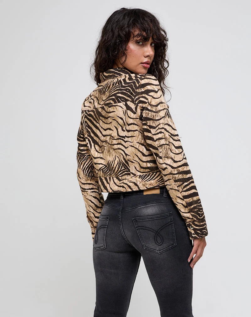 Veste Hoshi en imprimé animalier
