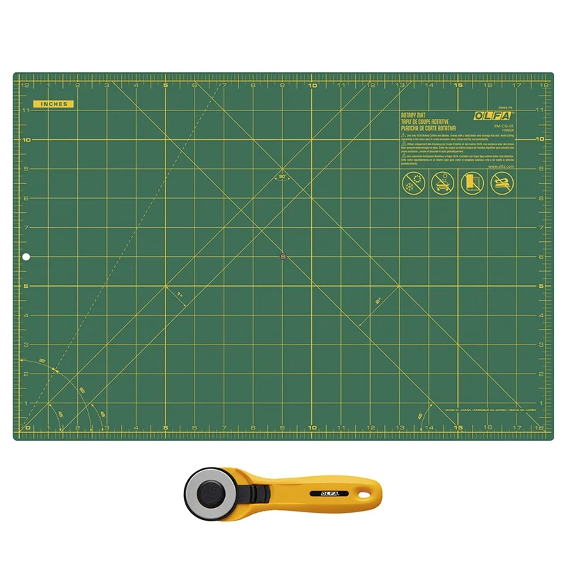 OLFA RTY-2CYEL/ST-01 | Ensemble pour couper le tissu
