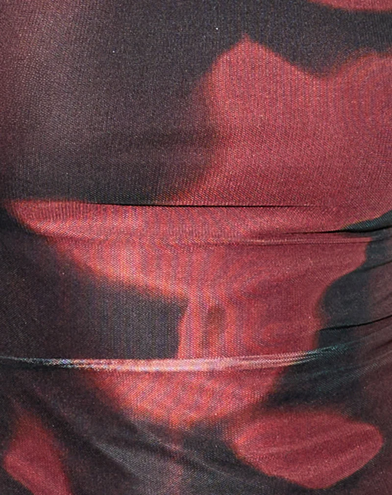 Top Nova en Digi Flower Red
