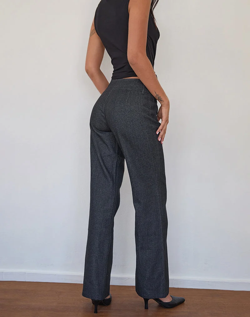 Pantalon Padali en indigo foncé