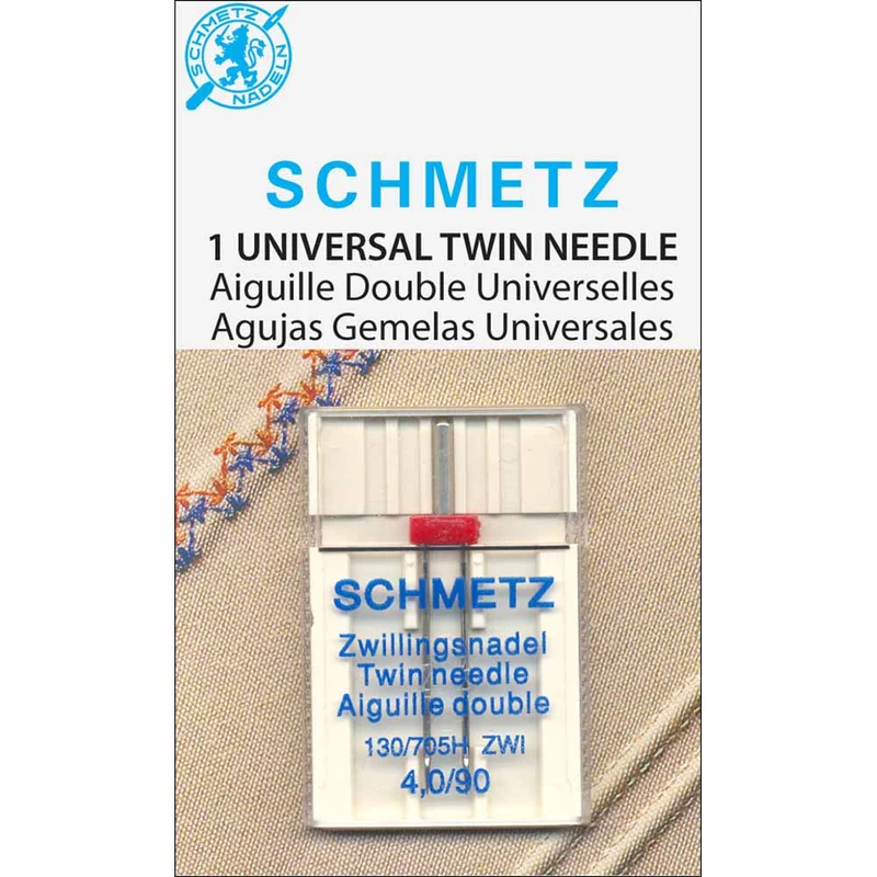SCHMETZ | Aiguille Double Universelle | 90/16 | 4 mm