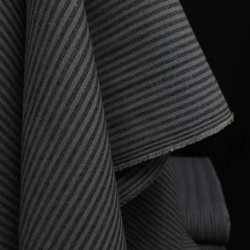 Tissu Essex en Lin et Coton Tissé Teint | Classic Wovens | Rayures | Robert Kaufman