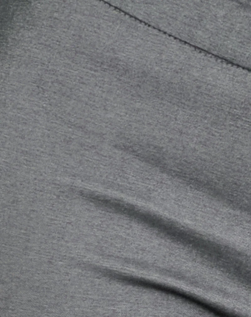 Pantalon évasé Malvinas en gris Tailoring