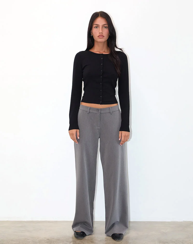 Pantalon large Halda, anthracite