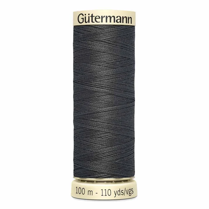 Gütermann | Fil Tout Coudre | 100m | #125 | Anthracite