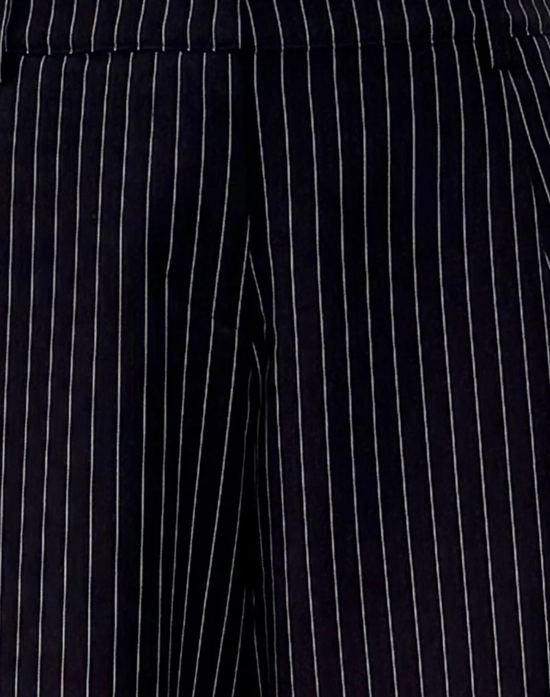 Pantalon Hondra à rayures noires