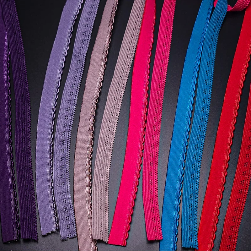 Élastique à picots dos velours – 10 mm – 3/8"