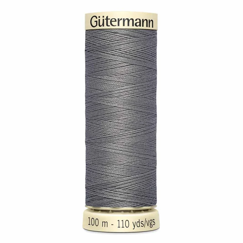 Gütermann | Fil Sew-All | 100m | #113 | Gris Foncé