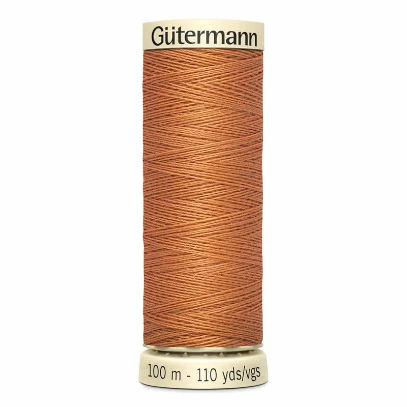 Gutermann | Fil Tout Coudre | 100m | #461 | Orange Brûlé