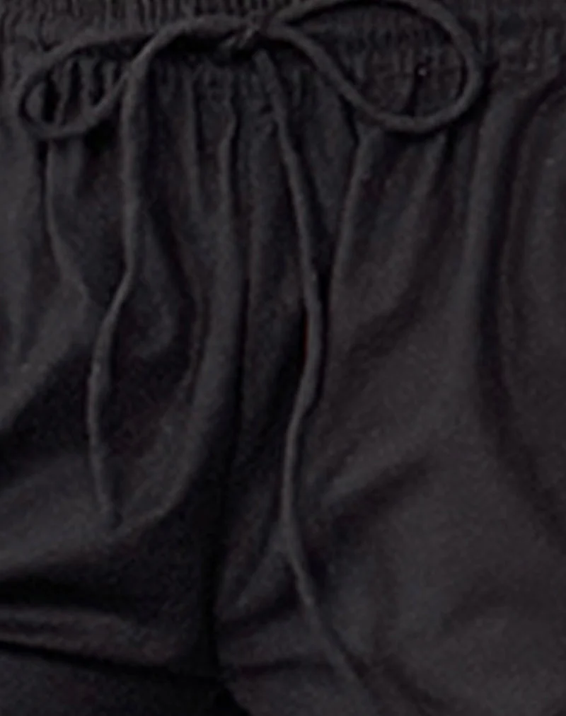 Pantalon large Wasic en noir
