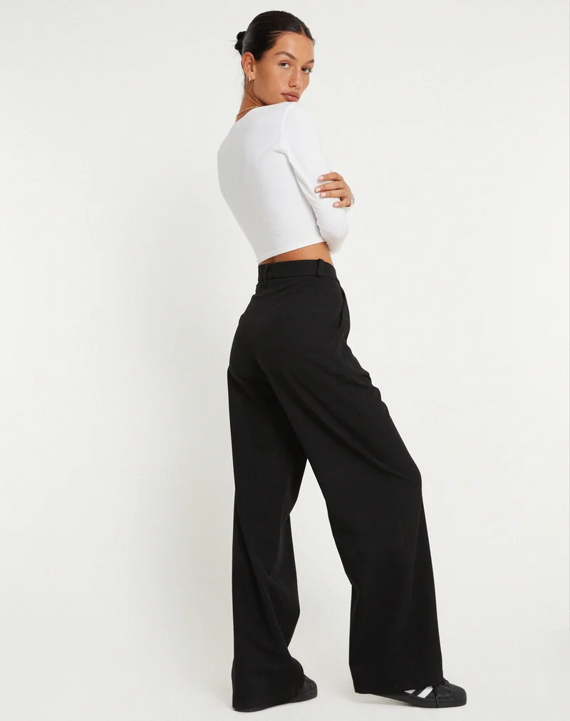 Pantalon Abba en noir