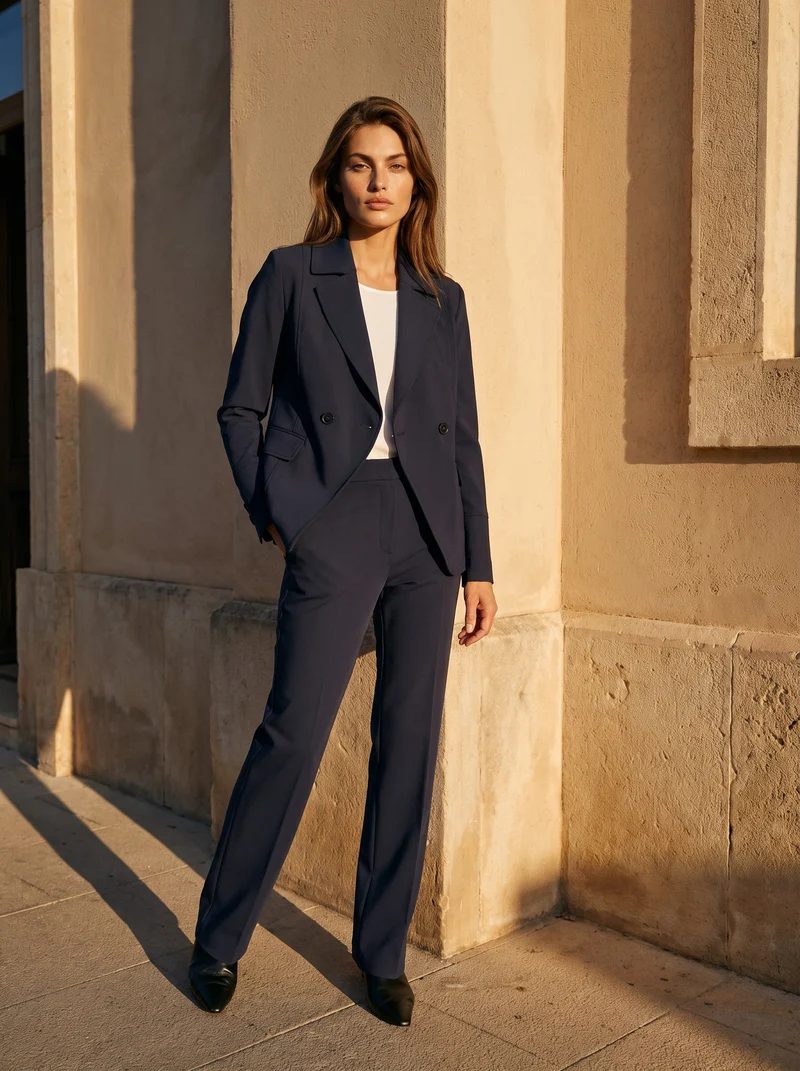Pantalon ajusté à taille modulable Billie