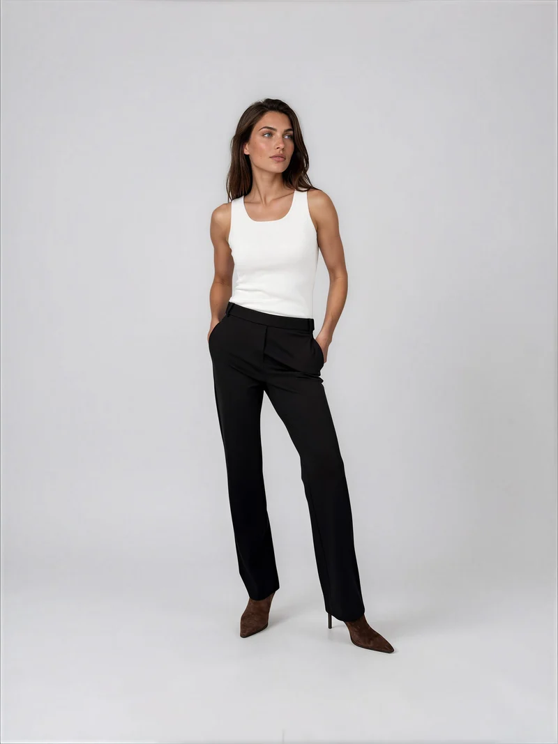 Pantalon ajusté à taille modulable Billie