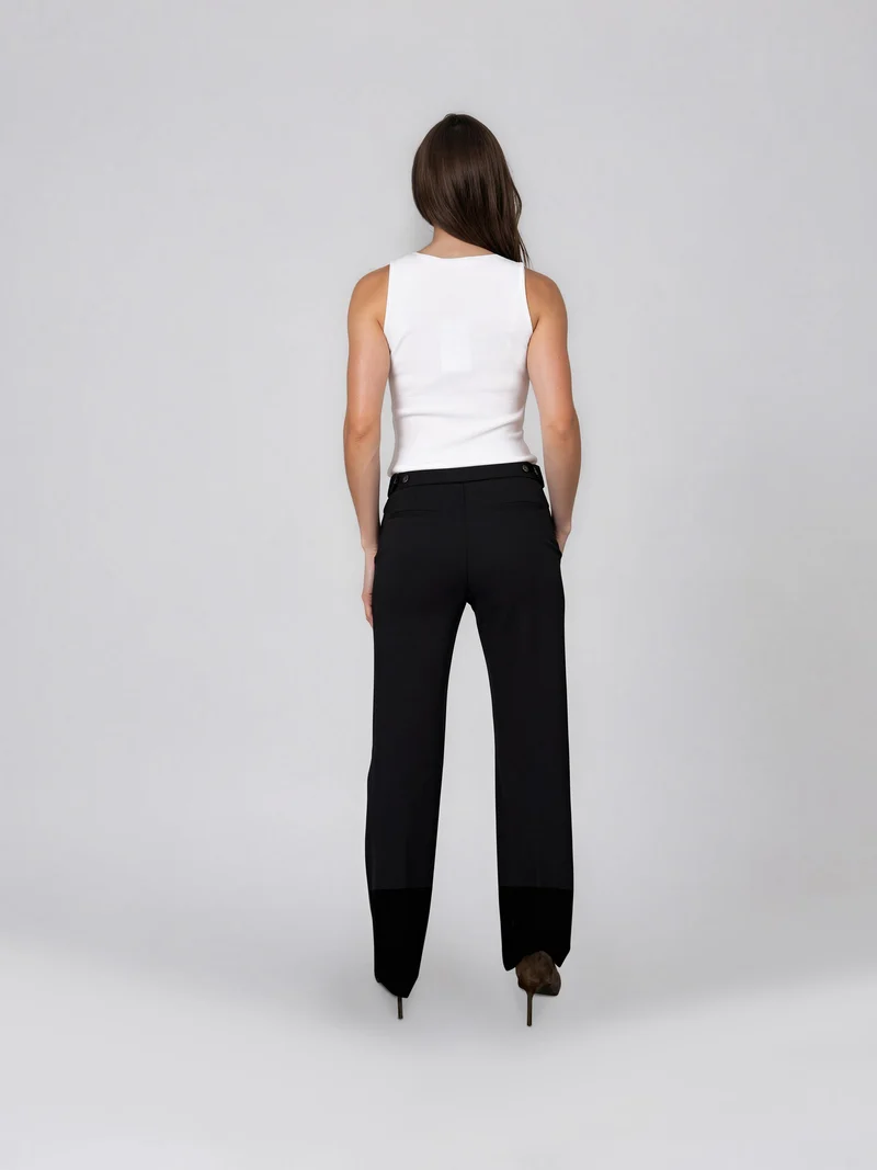 Pantalon ajusté à taille modulable Billie