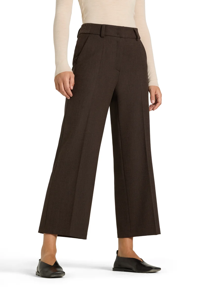 Pantalon 3/4 à jambes larges California