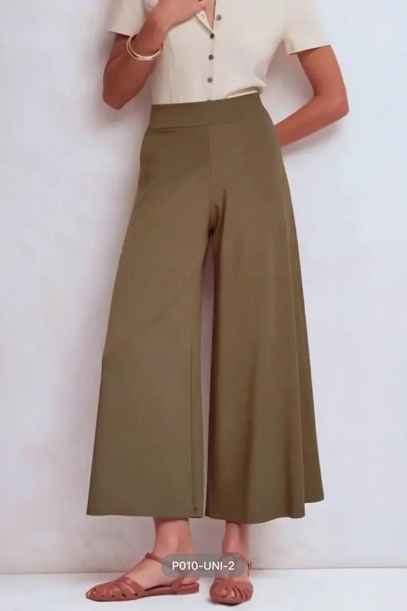 Pantalon large fluide