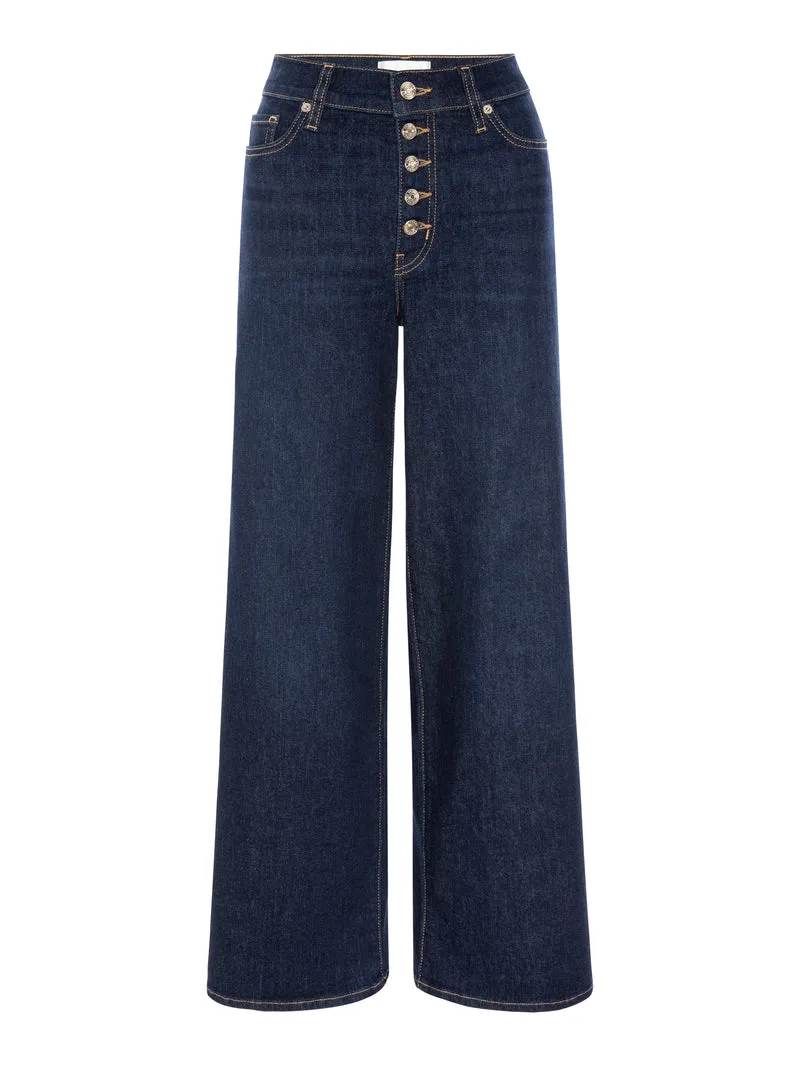 Jeans à fermeture boutonnée Le Slim Palazzo
