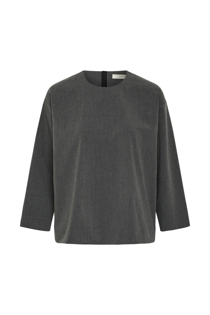 Blouse structurée à manches larges Cleoh