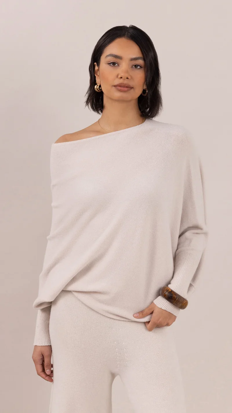 Pull ample à encolure modulable Natalie