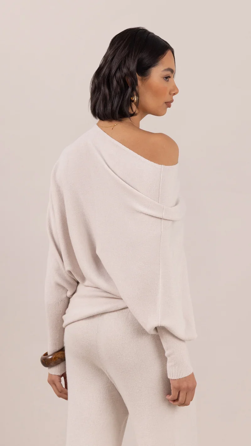 Pull ample à encolure modulable Natalie