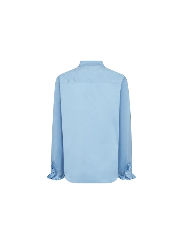Chemise ajustée à poignets plissés Hassie Pleat