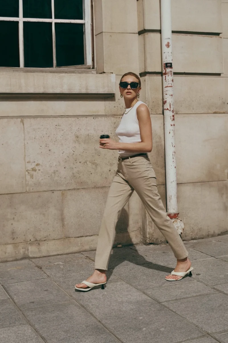 PANTALON STRAIGT-LEG "ELISE"