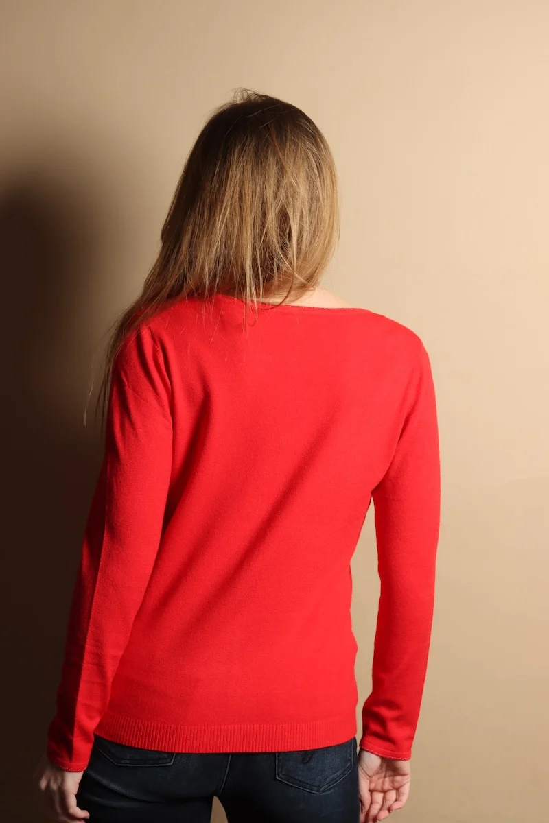 PULL RAS DU COU