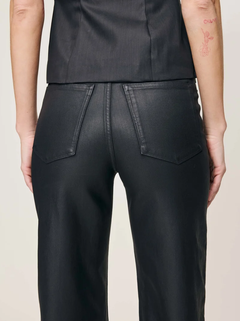Jeans à jambes larges raffinées Karmine
