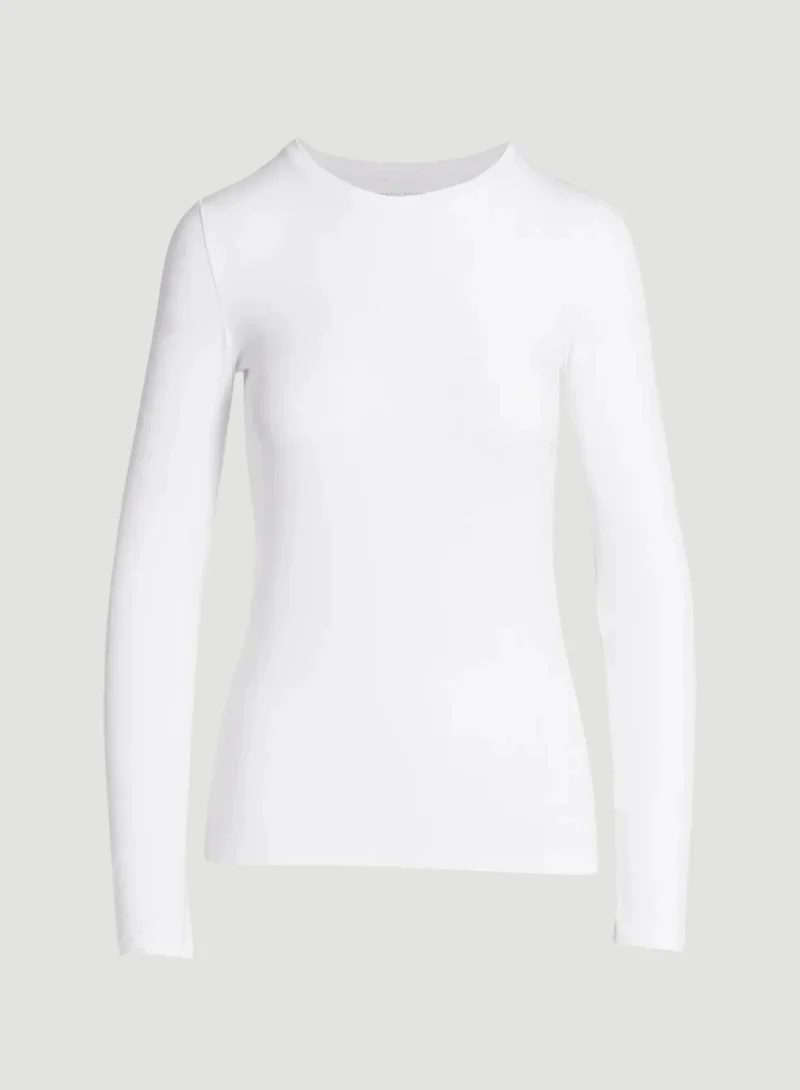T-shirt à manches longues effet seconde peau
