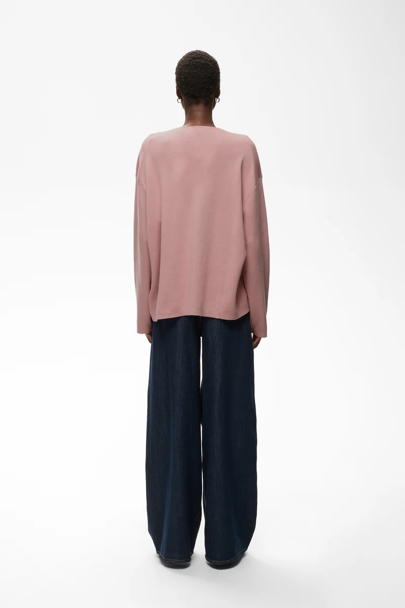 Pull décontracté à encolure V Tilda