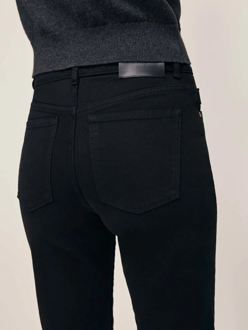 Jeans droits d’inspiration vintage Patti