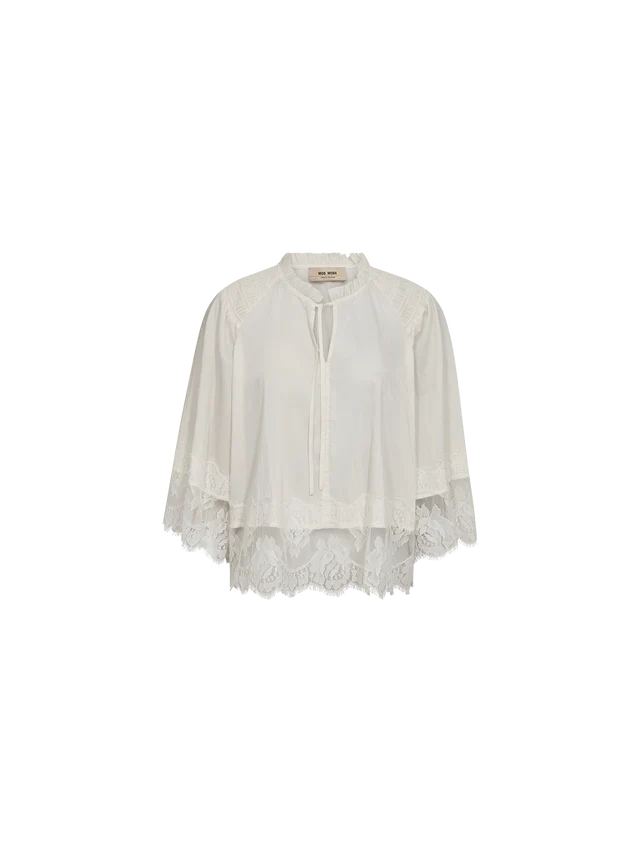 Blouse ample Eisa Tess à dentelle