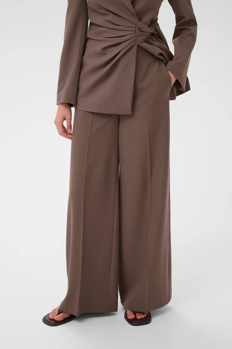 Pantalon tailleur Quit à jambes larges