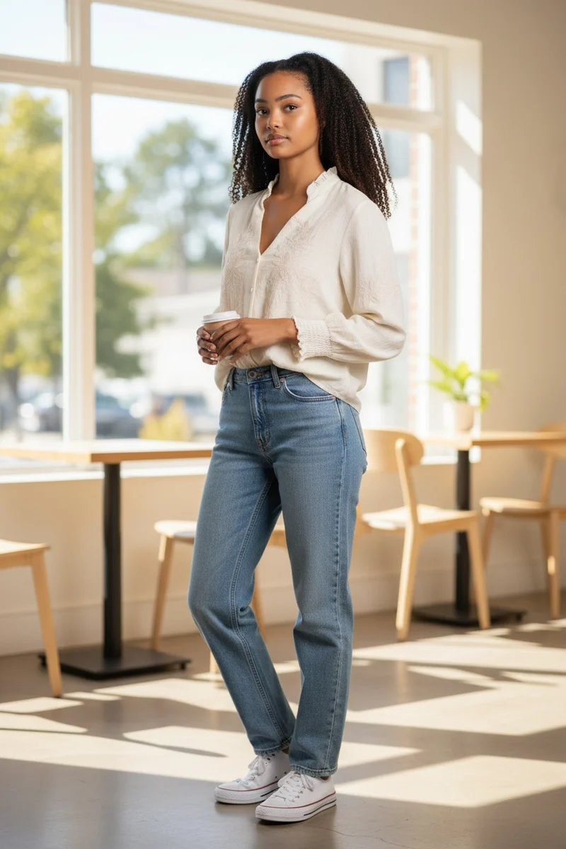 SOIZIC - Blouse Ecru