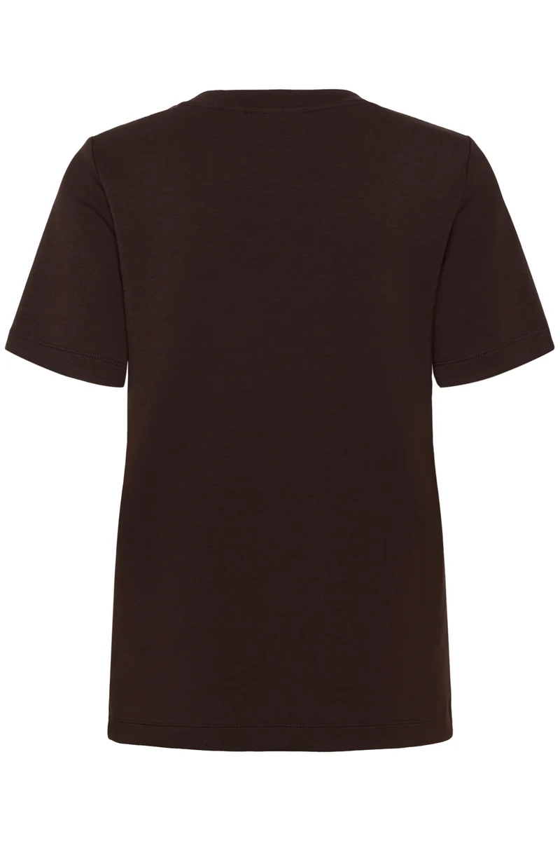 T-shirt Karmen Vincent structuré à col rond