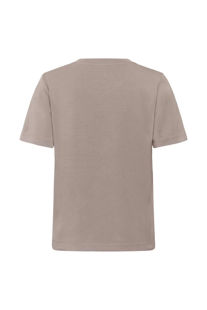 T-shirt Karmen Vincent structuré à col rond