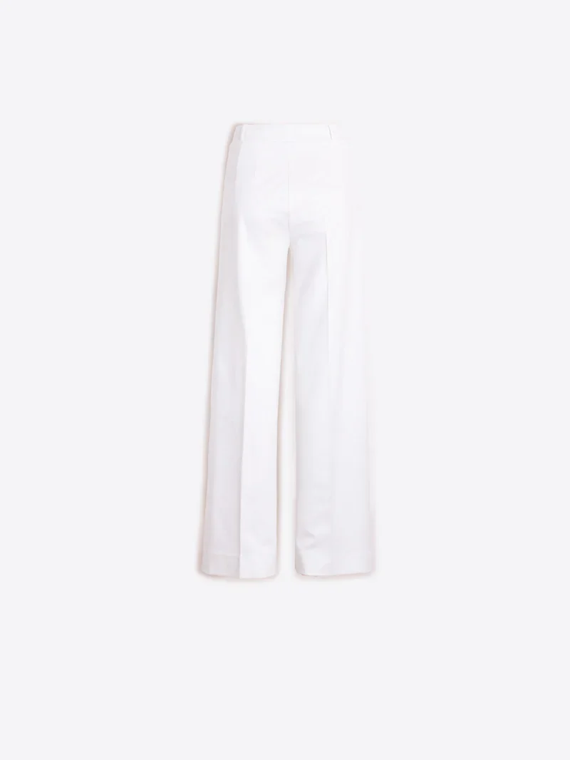 Pantalon taille haute à jambe large Ona