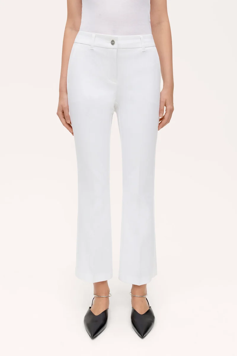 Pantalon évasé en coton Stella