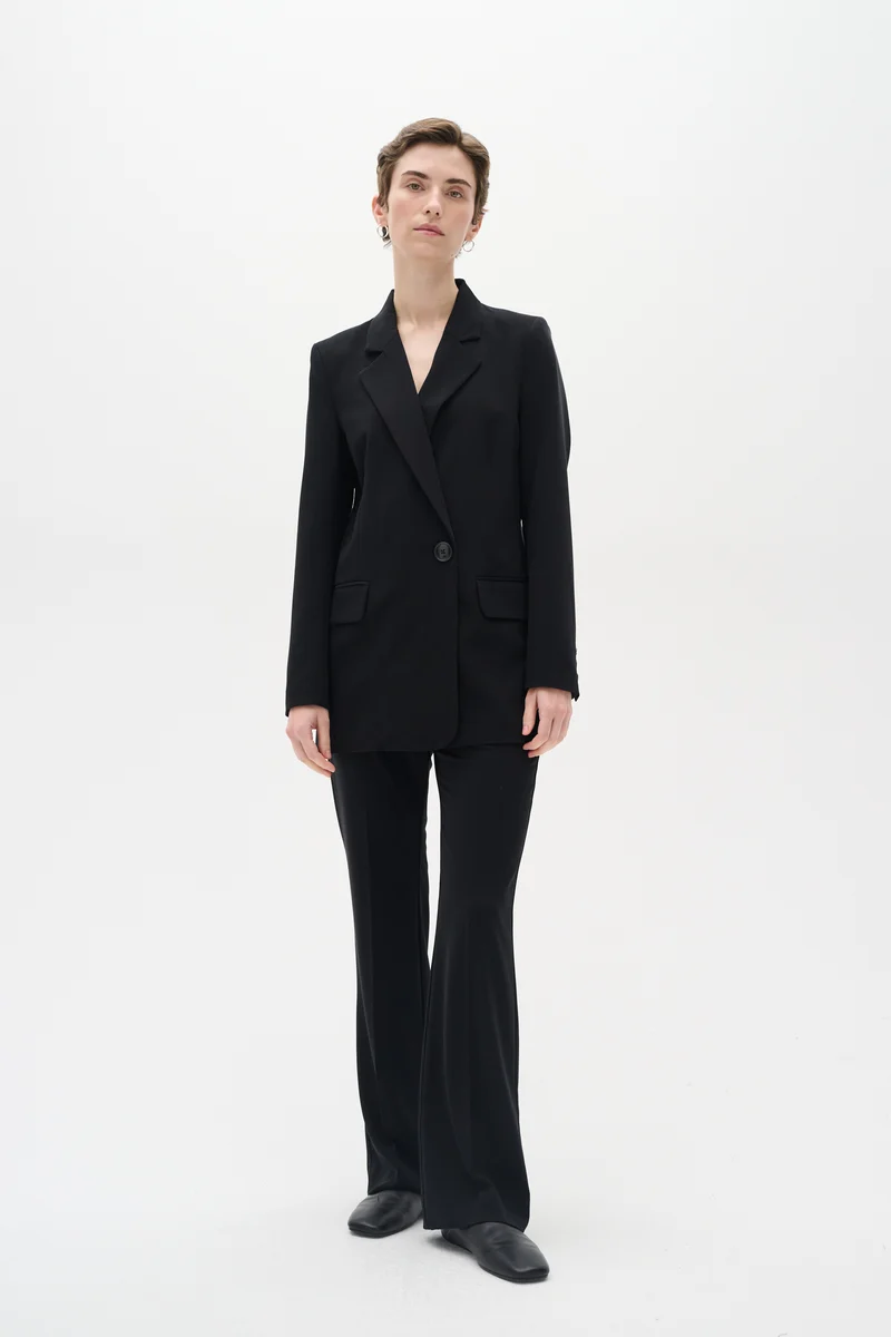 Pantalon évasé bootcut Veta ❤️ - Noir